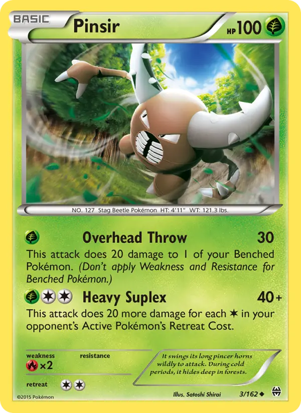 Pinsir — BREAKthrough card #3