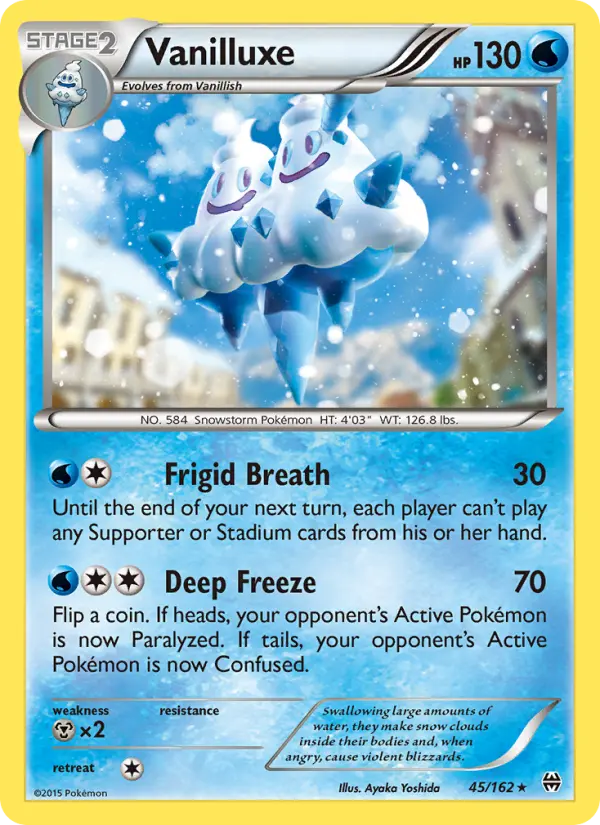 Vanilluxe — BREAKthrough card #45