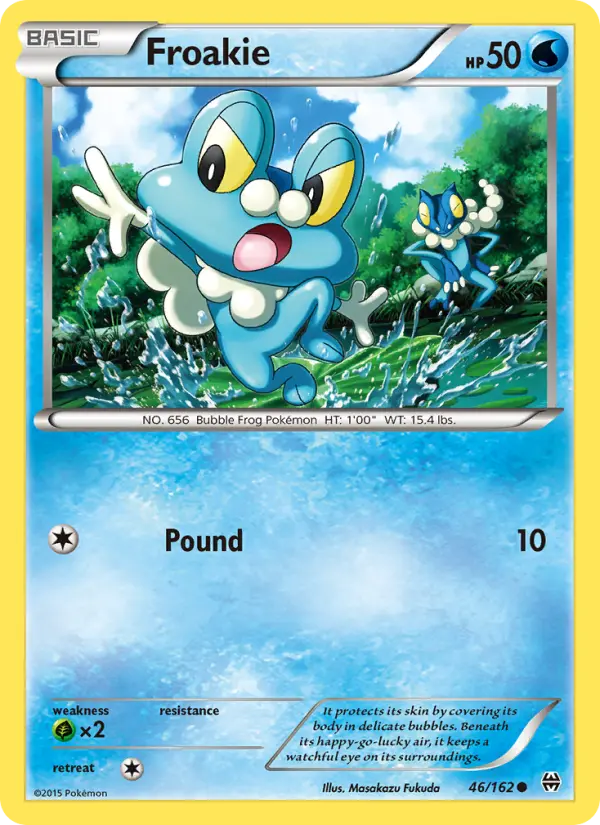 Froakie — BREAKthrough card #46