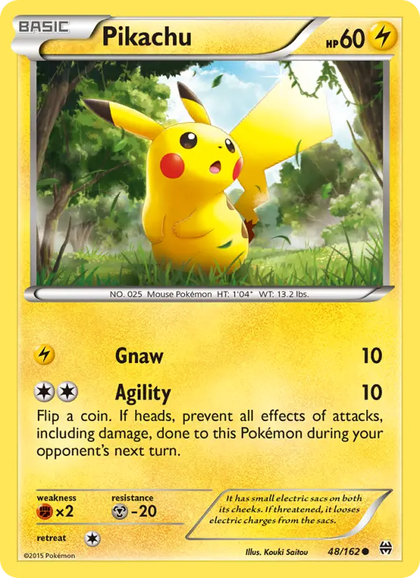 Pikachu — BREAKthrough card #48