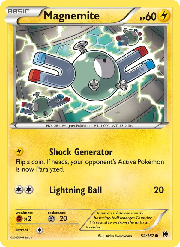 Magnemite — BREAKthrough card #52