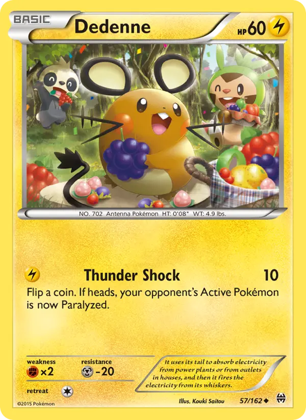 Dedenne — BREAKthrough card #57