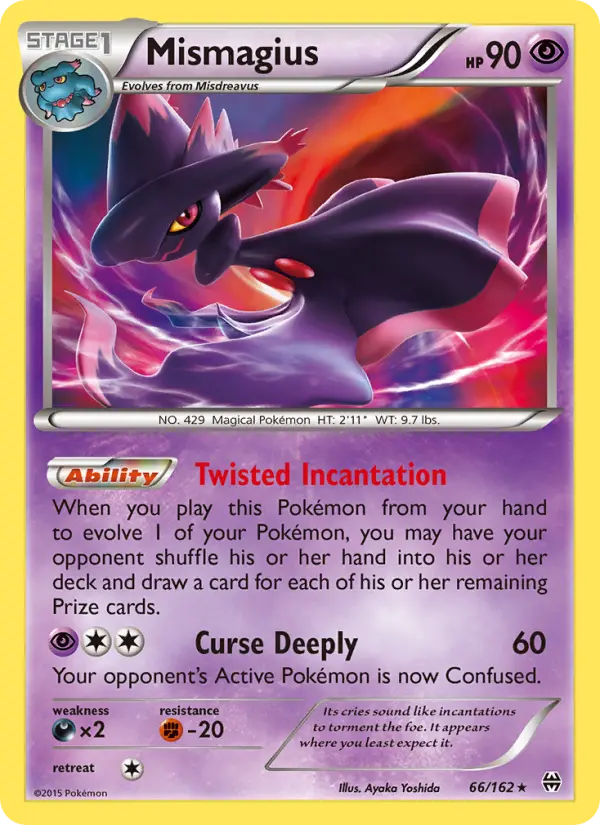 Mismagius — BREAKthrough card #66