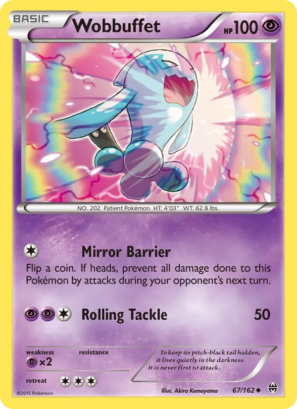 Wobbuffet — BREAKthrough card #67
