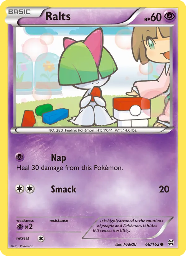 Ralts — BREAKthrough card #68