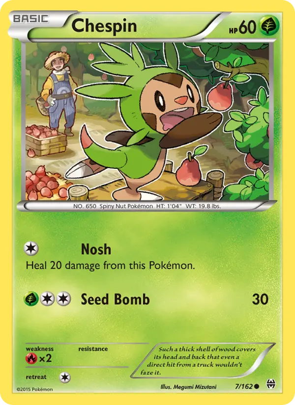 Chespin — BREAKthrough card #7