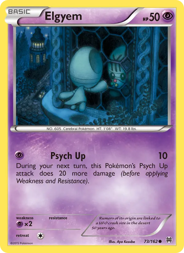 Elgyem — BREAKthrough card #73