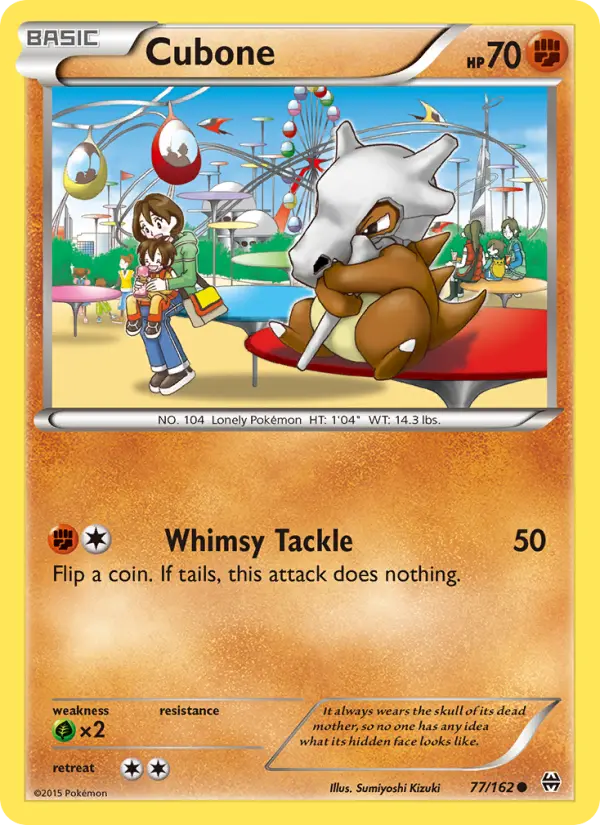 Cubone — BREAKthrough card #77