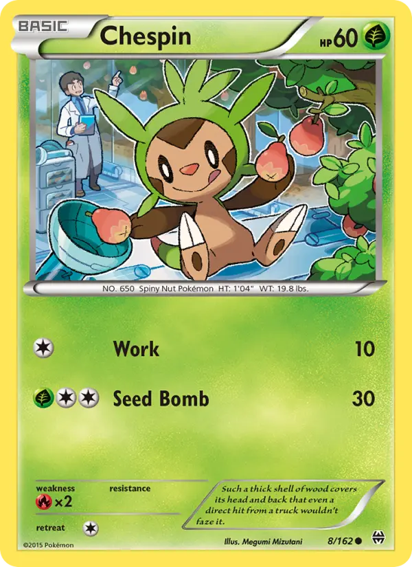 Chespin — BREAKthrough card #8