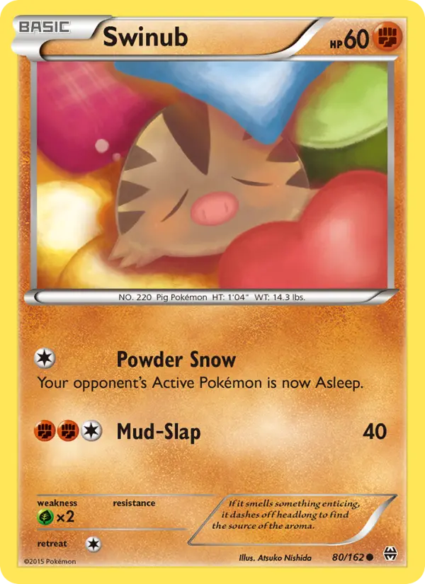 Swinub — BREAKthrough card #80