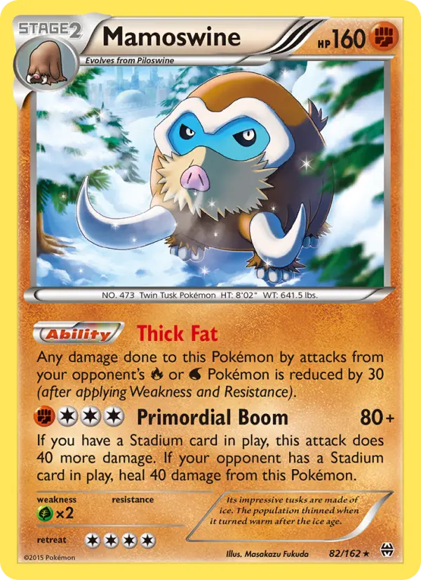 Mamoswine — BREAKthrough card #82