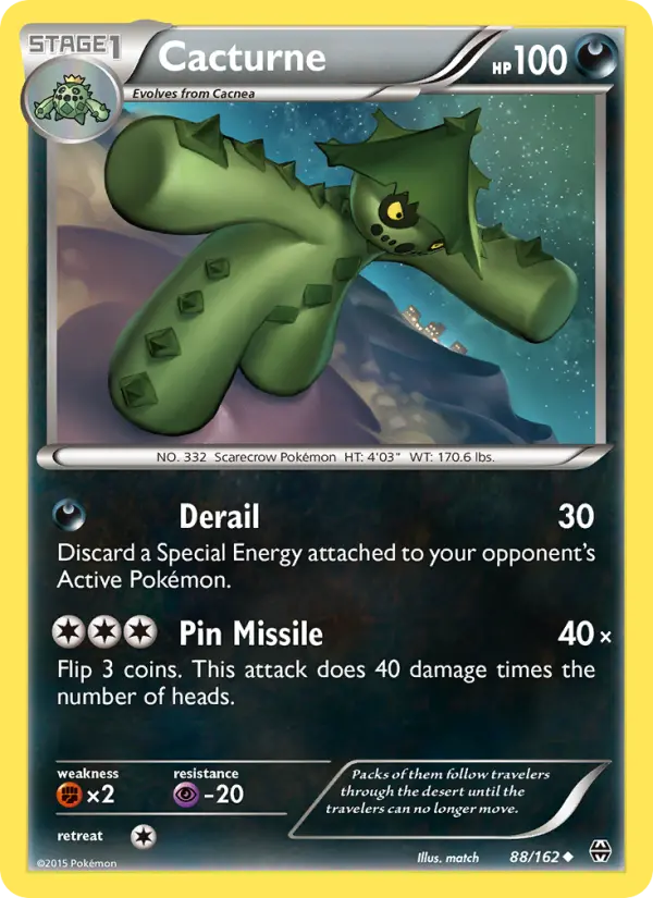 Cacturne — BREAKthrough card #88