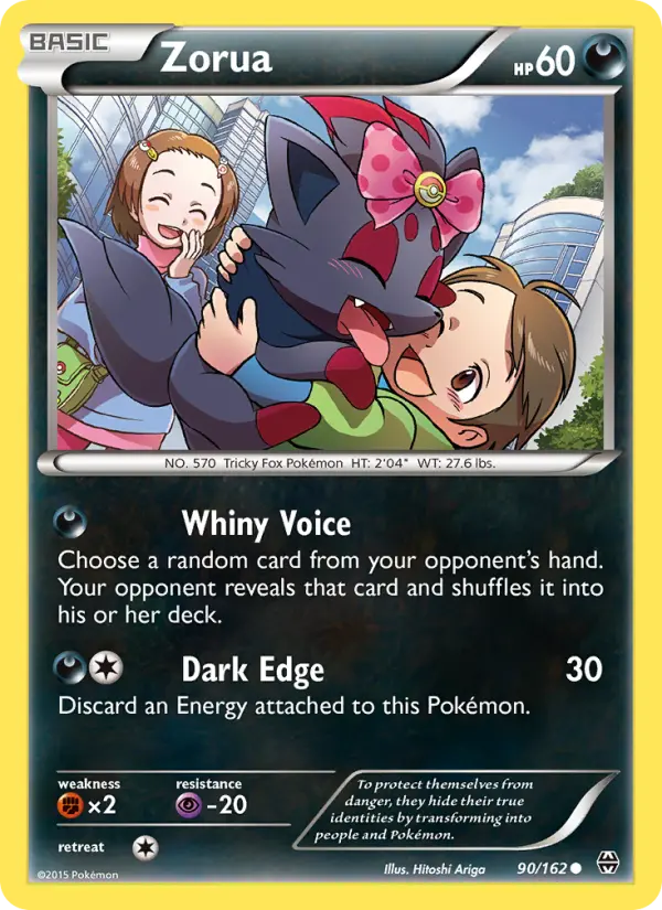 Zorua — BREAKthrough card #90