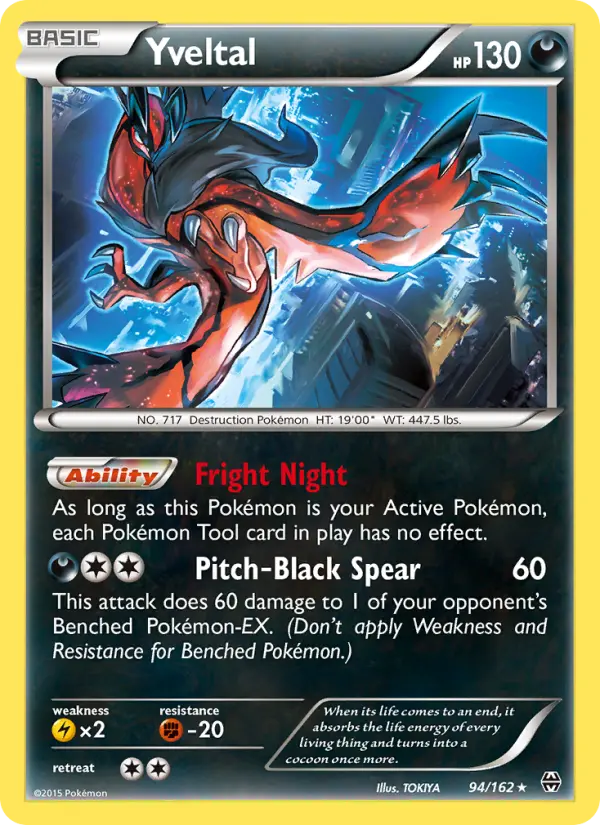 Yveltal — BREAKthrough card #94