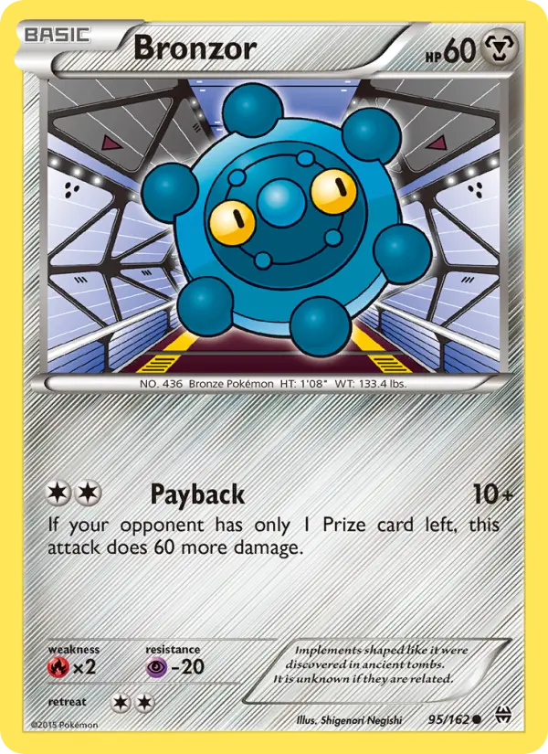 Bronzor — BREAKthrough card #95