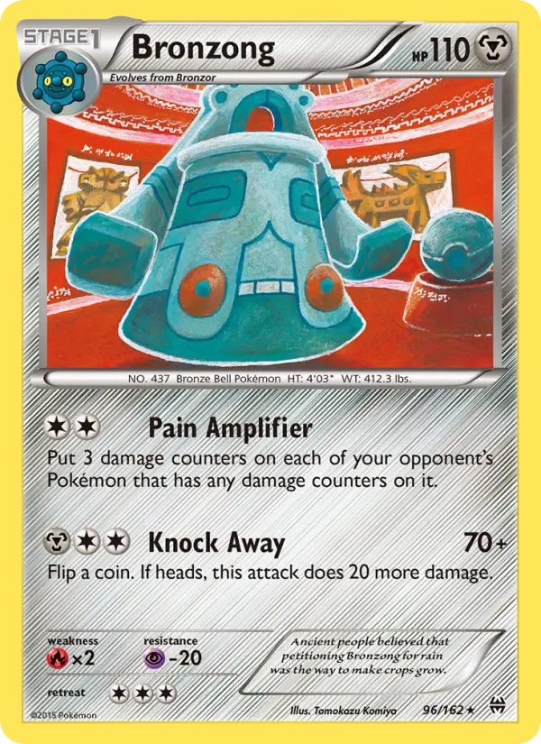 Bronzong — BREAKthrough card #96