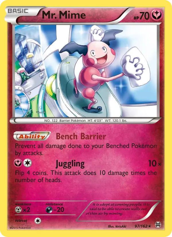 Mr. Mime — BREAKthrough card #97