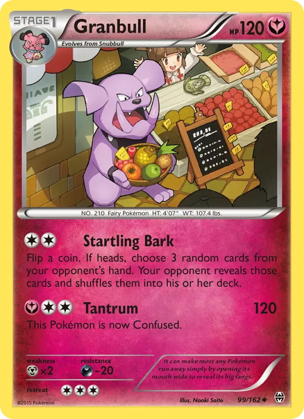 Granbull — BREAKthrough card #99