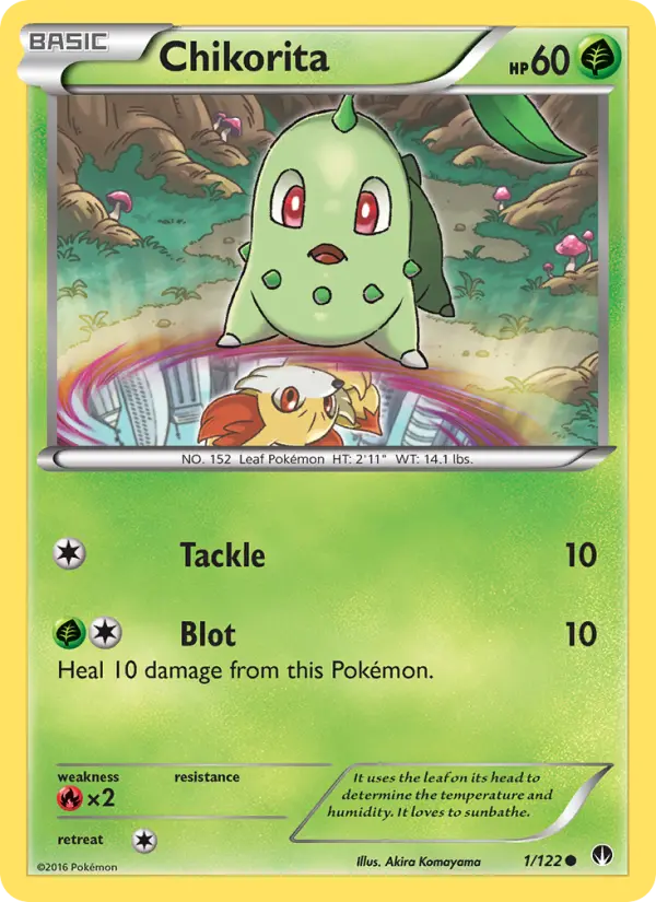 Chikorita — BREAKpoint card #1