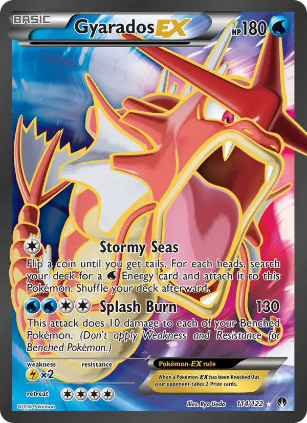 Gyarados EX — BREAKpoint card #114