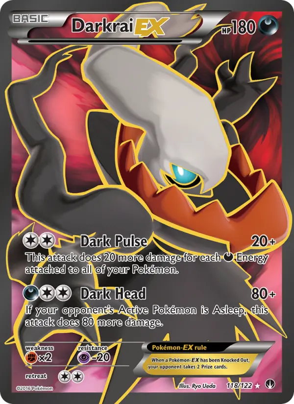 Darkrai EX — BREAKpoint card #118