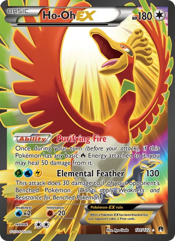 Ho-Oh EX — BREAKpoint card #121