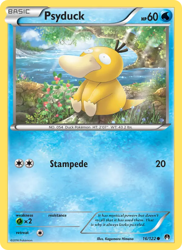Psyduck — BREAKpoint card #16