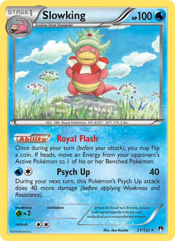 Slowking — BREAKpoint card #21