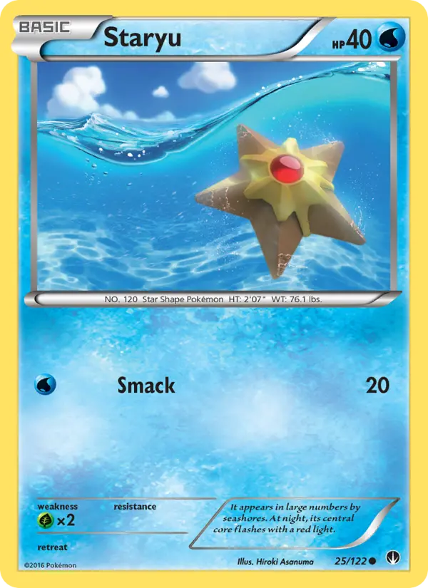 Staryu — BREAKpoint card #25