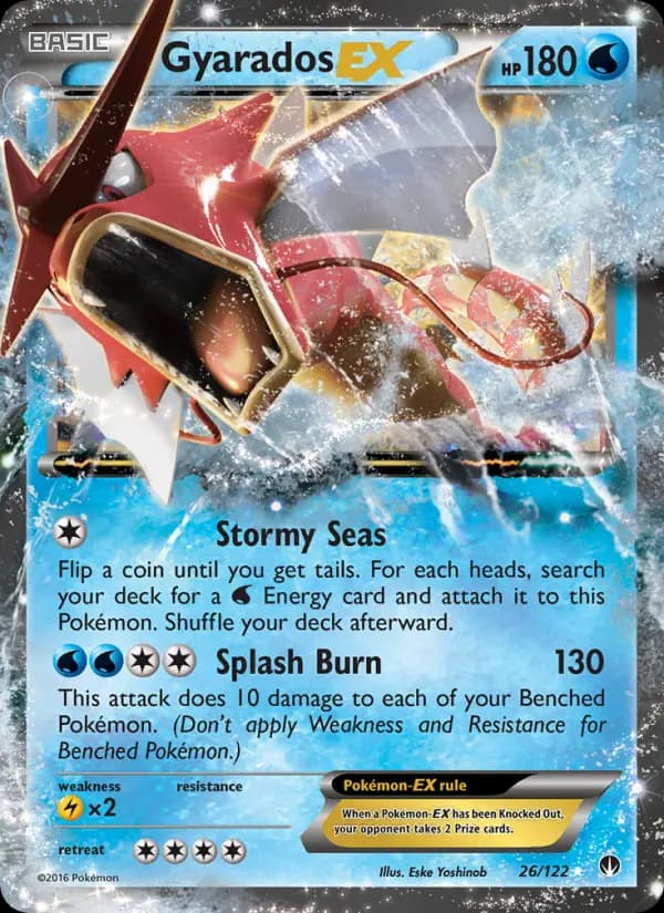 Gyarados EX — BREAKpoint card #26