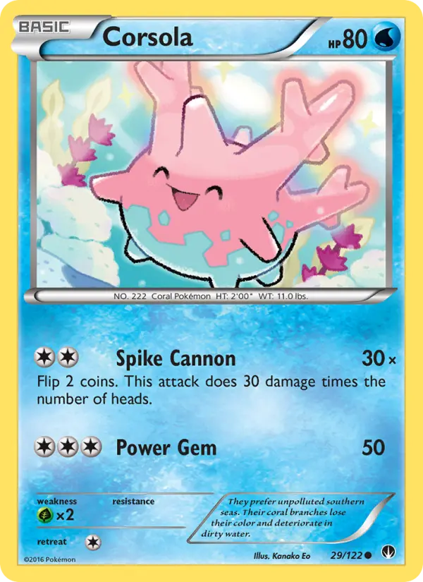 Corsola — BREAKpoint card #29