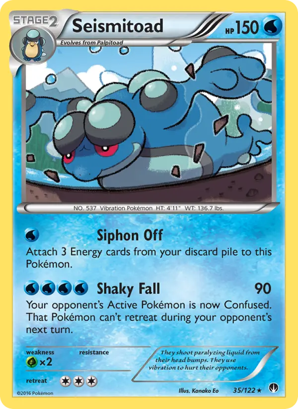 Seismitoad — BREAKpoint card #35