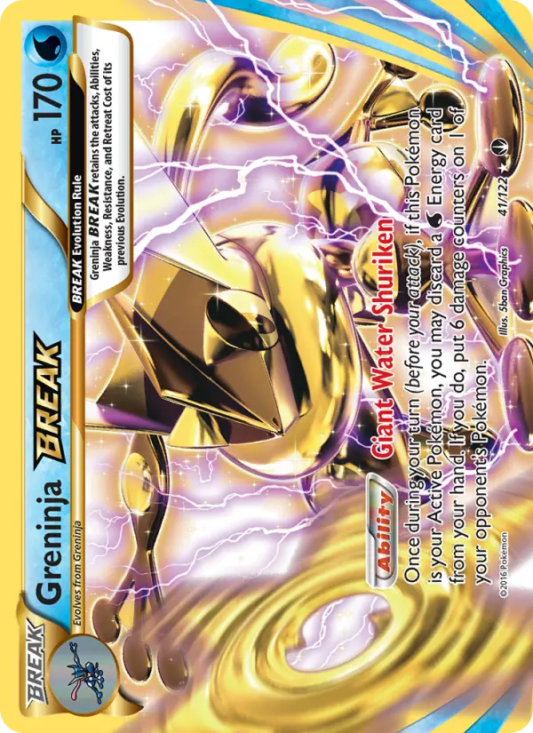 Greninja BREAK — BREAKpoint card #41