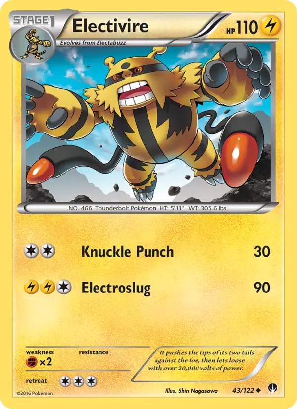 Electivire — BREAKpoint card #43