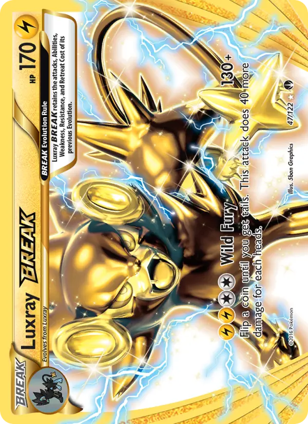 Luxray BREAK — BREAKpoint card #47
