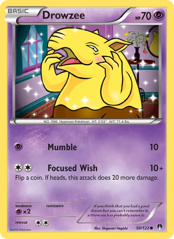 Drowzee — BREAKpoint card #50
