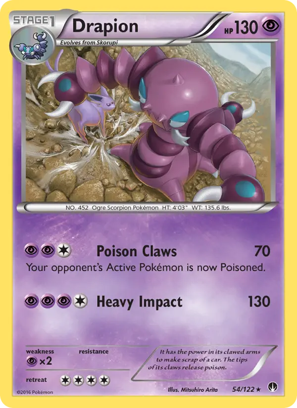 Drapion — BREAKpoint card #54