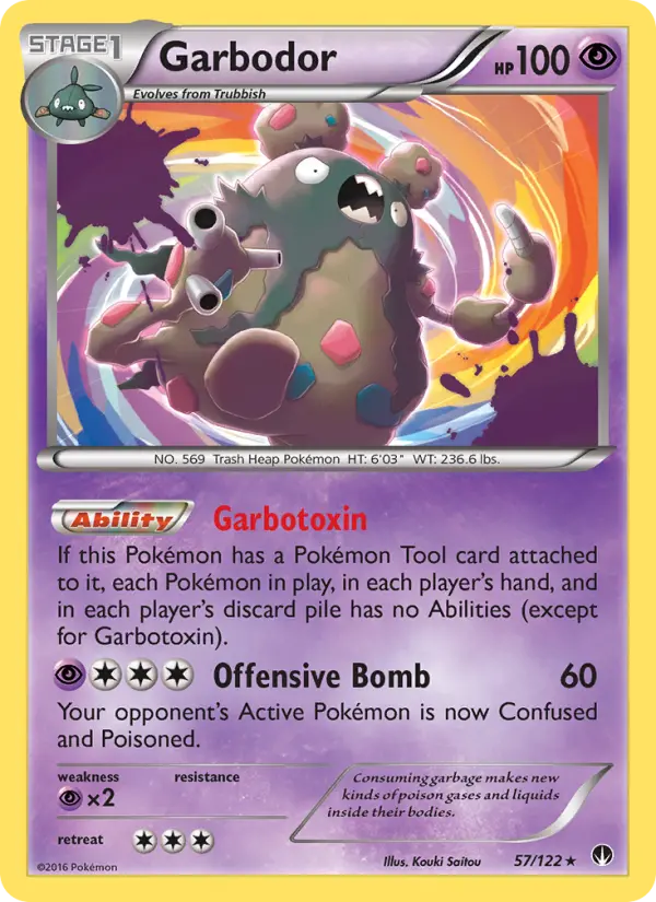 Garbodor — BREAKpoint card #57