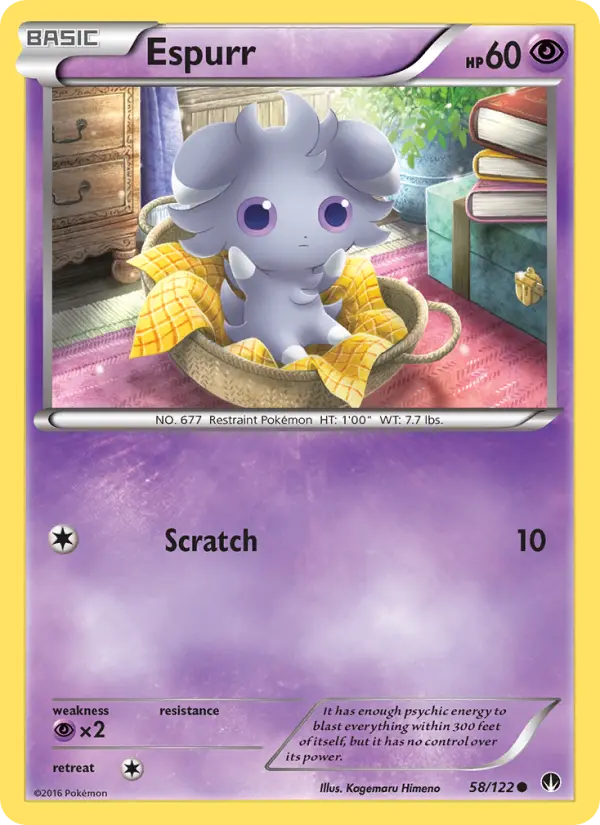 Espurr — BREAKpoint card #58