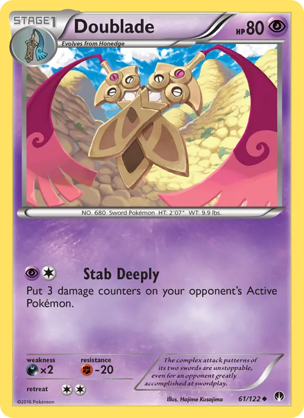 Doublade — BREAKpoint card #61