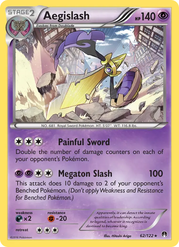 Aegislash — BREAKpoint card #62