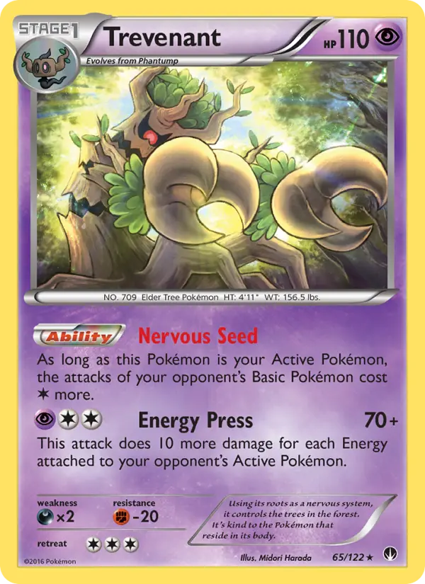 Trevenant — BREAKpoint card #65