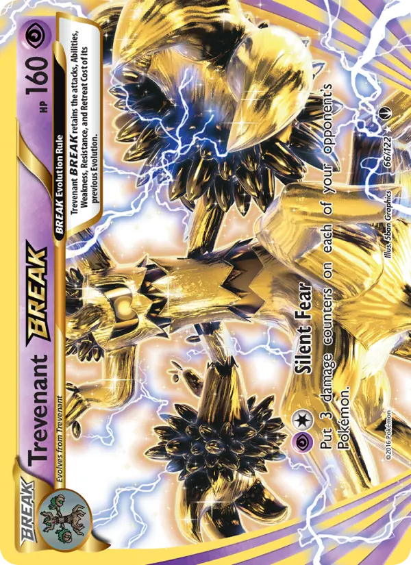 Trevenant BREAK — BREAKpoint card #66