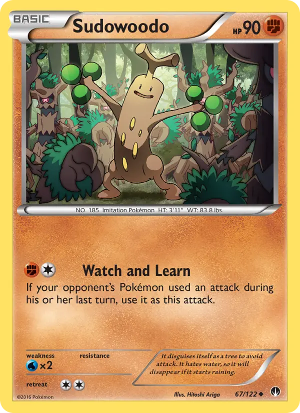 Sudowoodo — BREAKpoint card #67