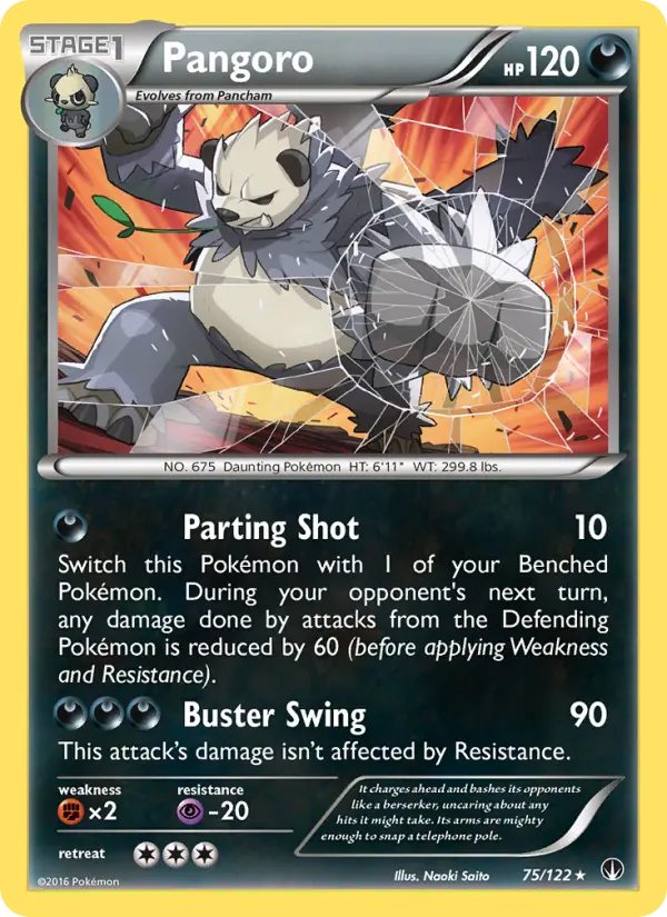 Pangoro — BREAKpoint card #75