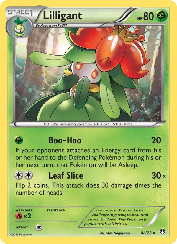 Lilligant — BREAKpoint card #8