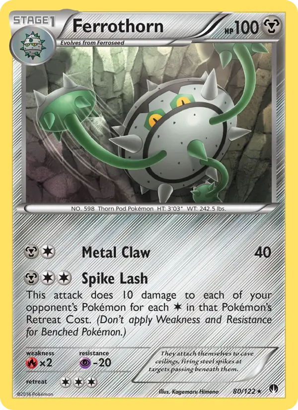 Ferrothorn — BREAKpoint card #80