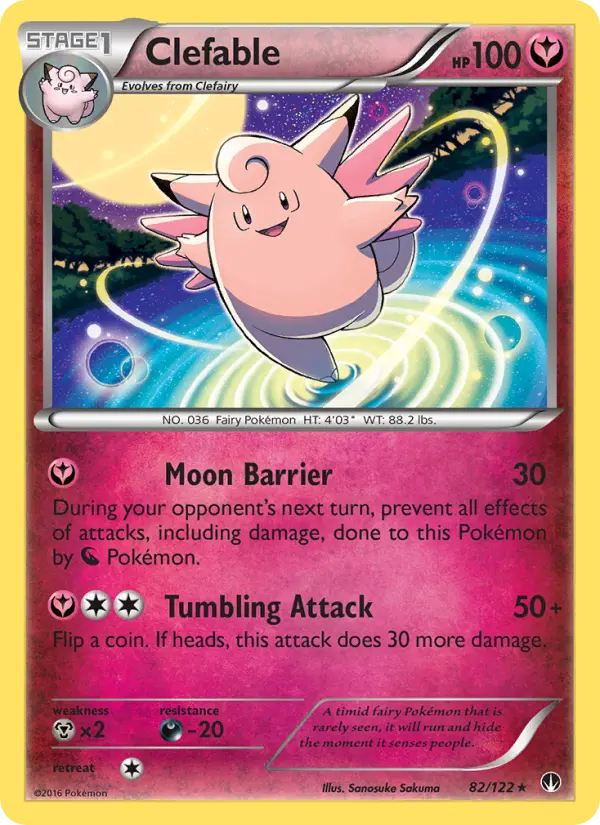Clefable — BREAKpoint card #82