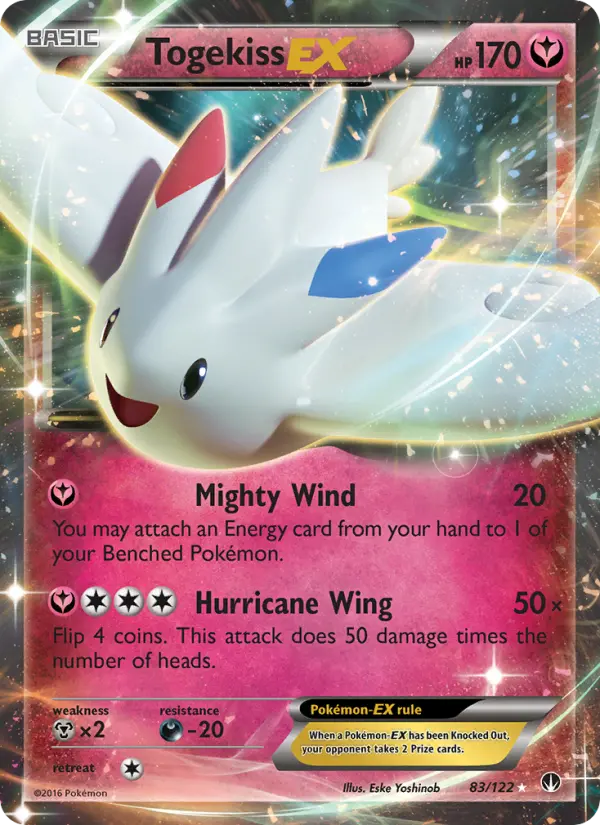 Togekiss EX — BREAKpoint card #83