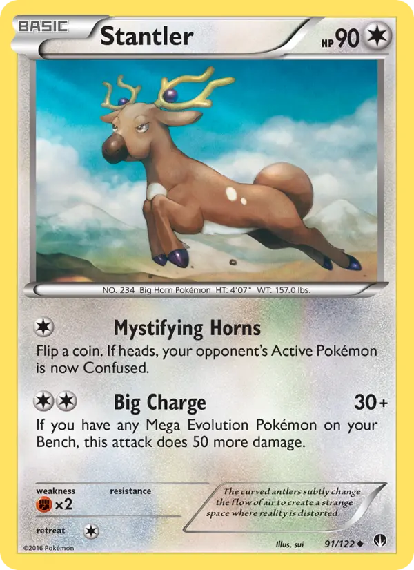 Stantler — BREAKpoint card #91
